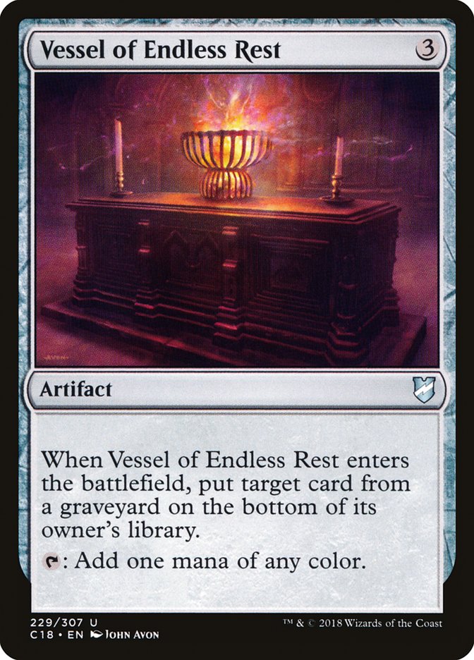 Vessel of Endless Rest [Commander 2018] | Webway Games