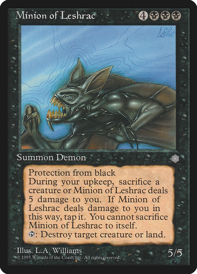 Minion of Leshrac [Ice Age] | Webway Games