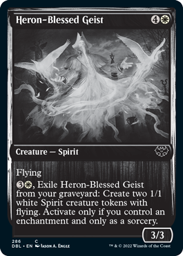 Heron-Blessed Geist [Innistrad: Double Feature] | Webway Games
