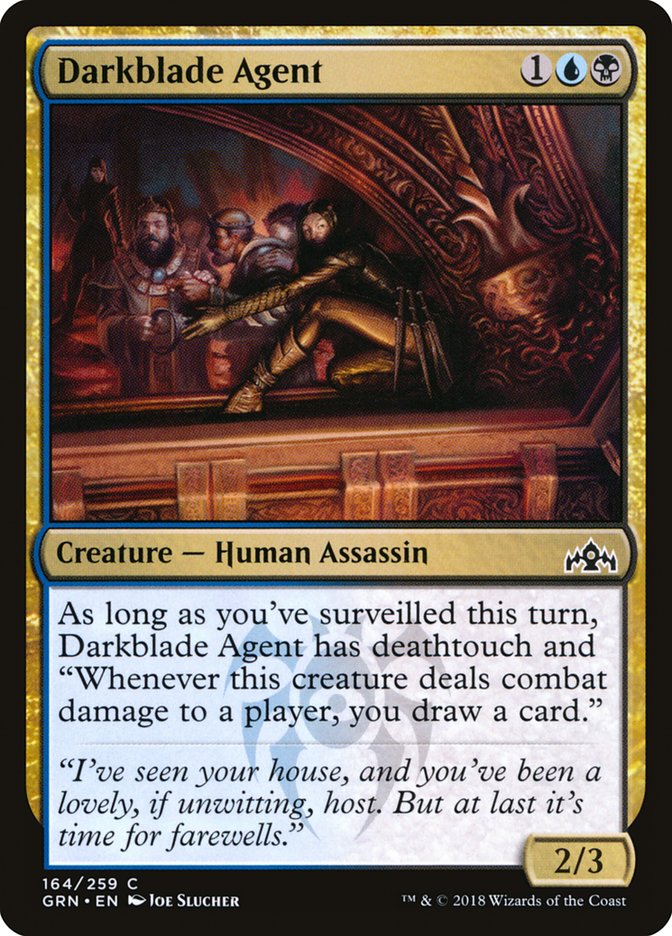 Darkblade Agent [Guilds of Ravnica] | Webway Games