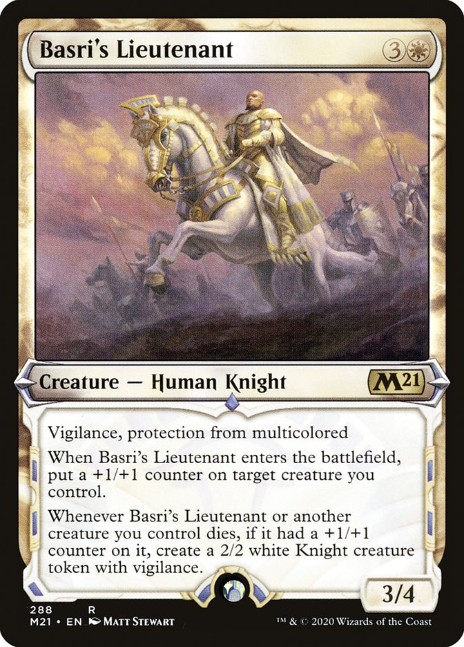 Basri's Lieutenant (Showcase) [Core Set 2021] | Webway Games