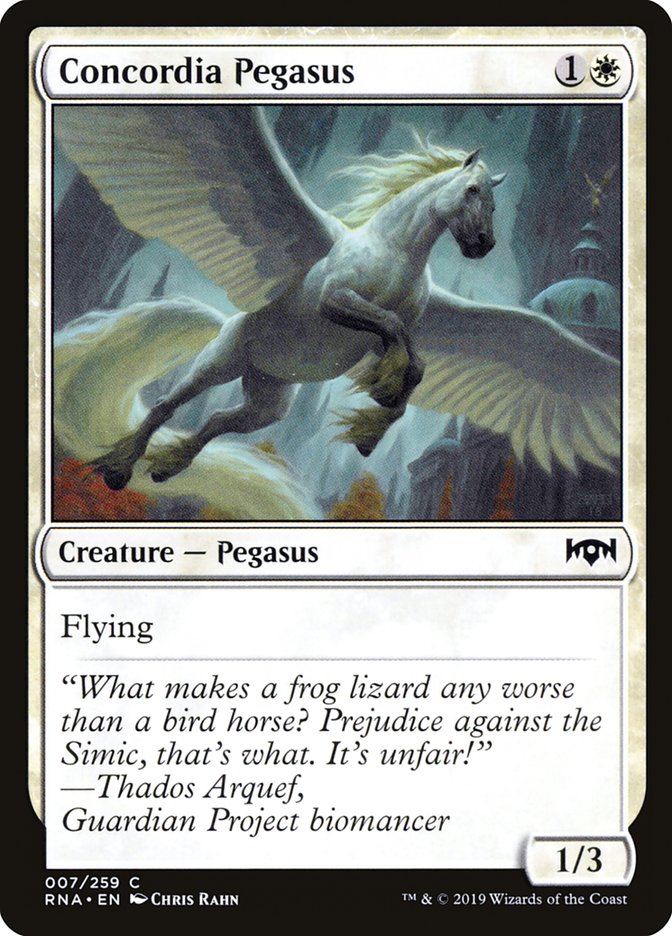 Concordia Pegasus [Ravnica Allegiance] | Webway Games