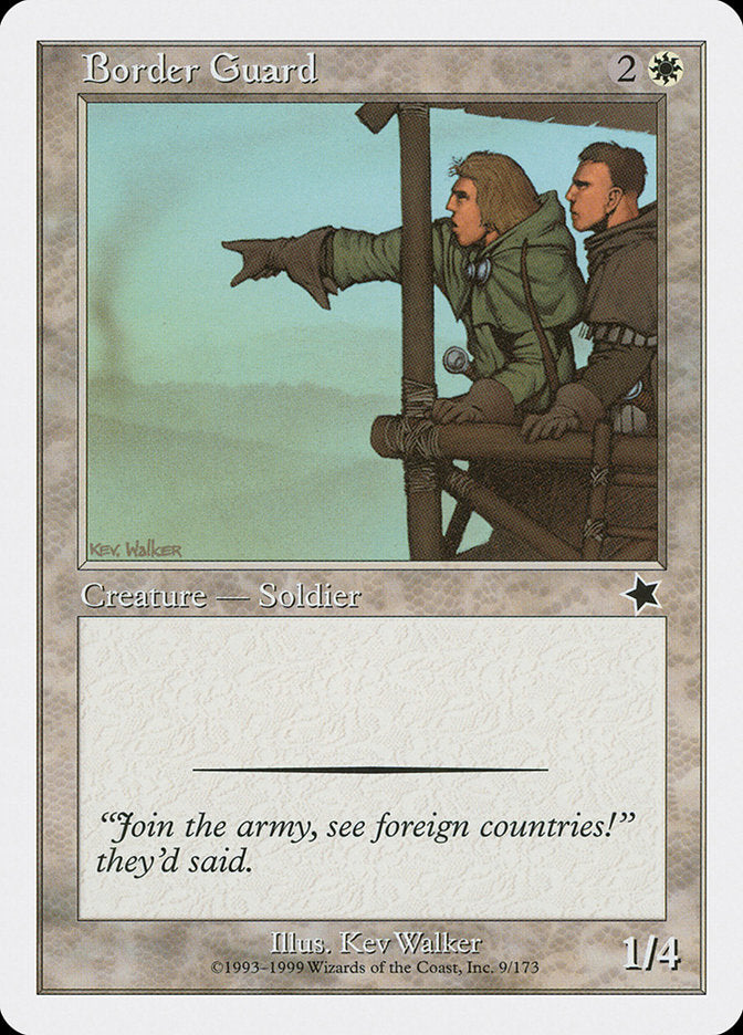 Border Guard [Starter 1999] | Webway Games