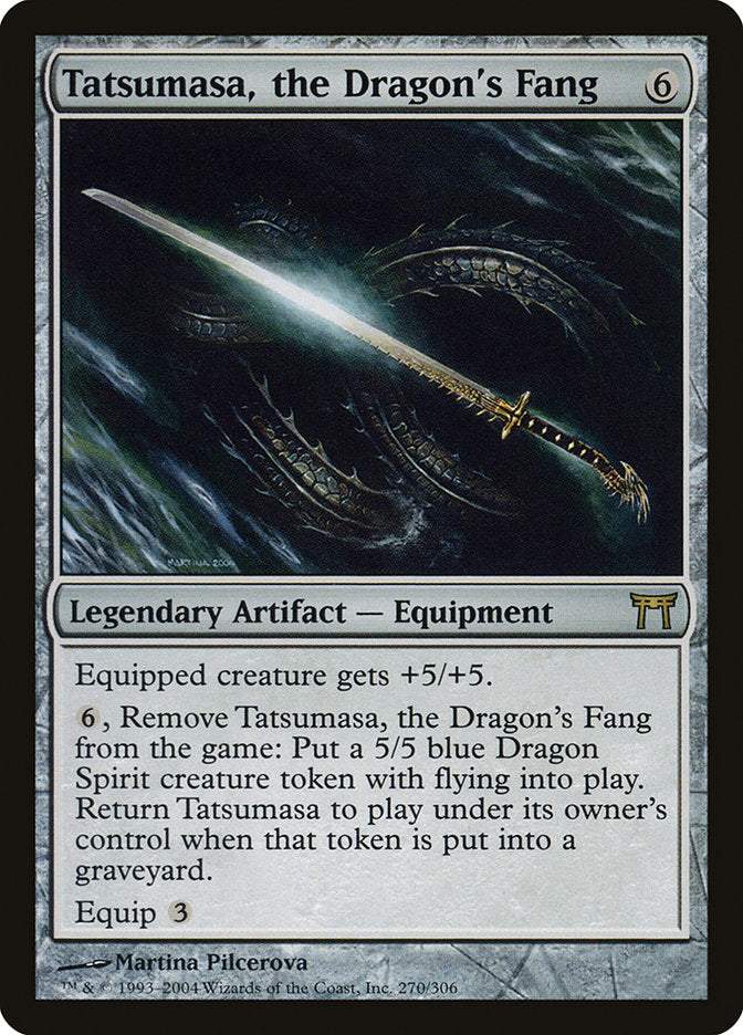 Tatsumasa, the Dragon's Fang [Champions of Kamigawa] | Webway Games