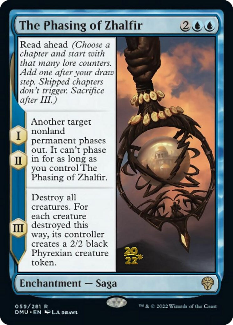 The Phasing of Zhalfir [Dominaria United Prerelease Promos] | Webway Games