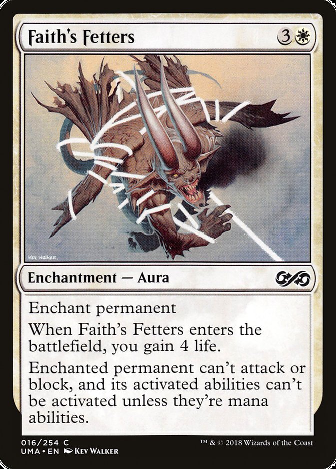 Faith's Fetters [Ultimate Masters] | Webway Games