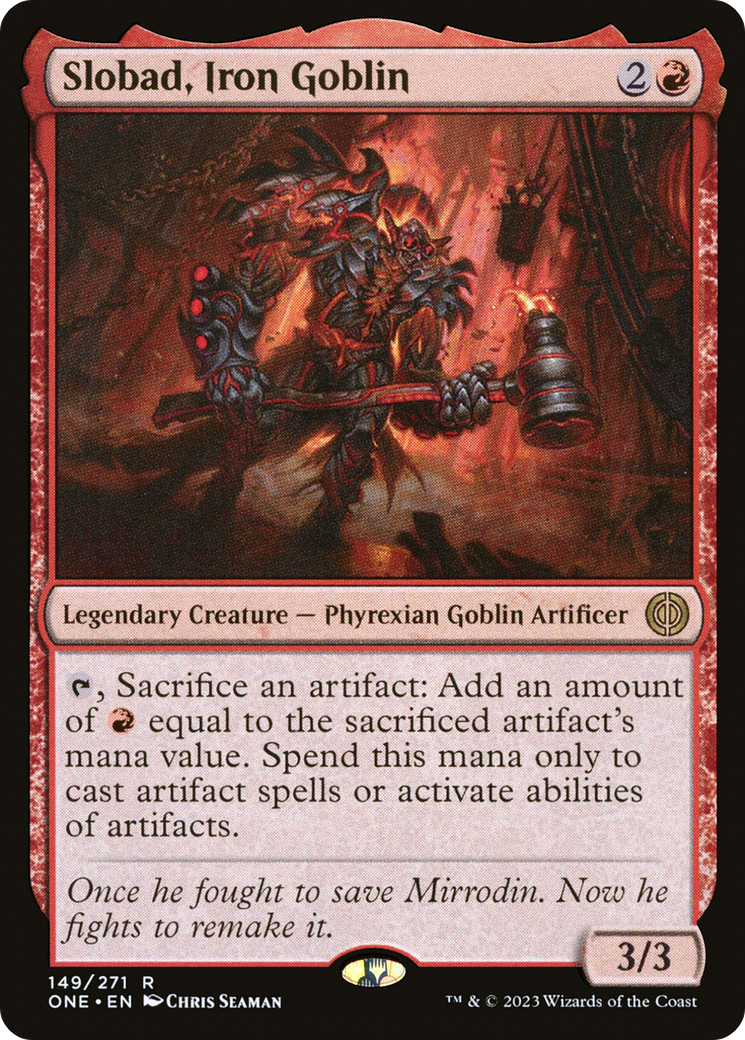Slobad, Iron Goblin [Phyrexia: All Will Be One] | Webway Games