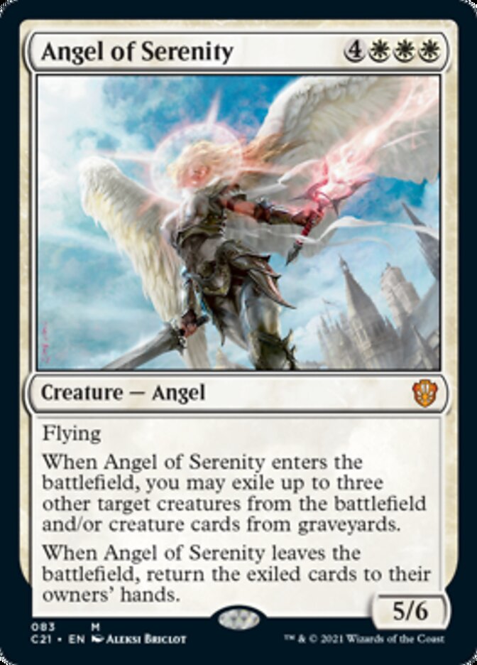 Angel of Serenity [Commander 2021] | Webway Games