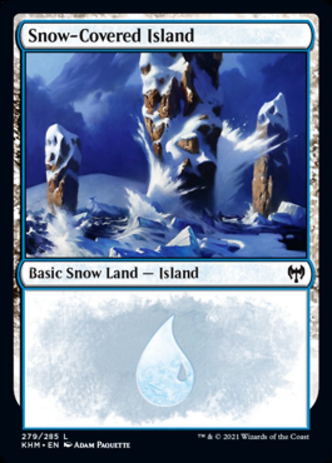 Snow-Covered Island (279) [Kaldheim] | Webway Games