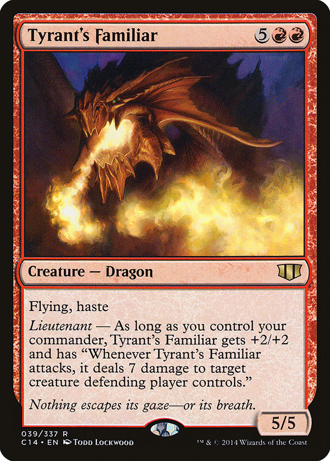 Tyrant's Familiar [Commander 2014] | Webway Games