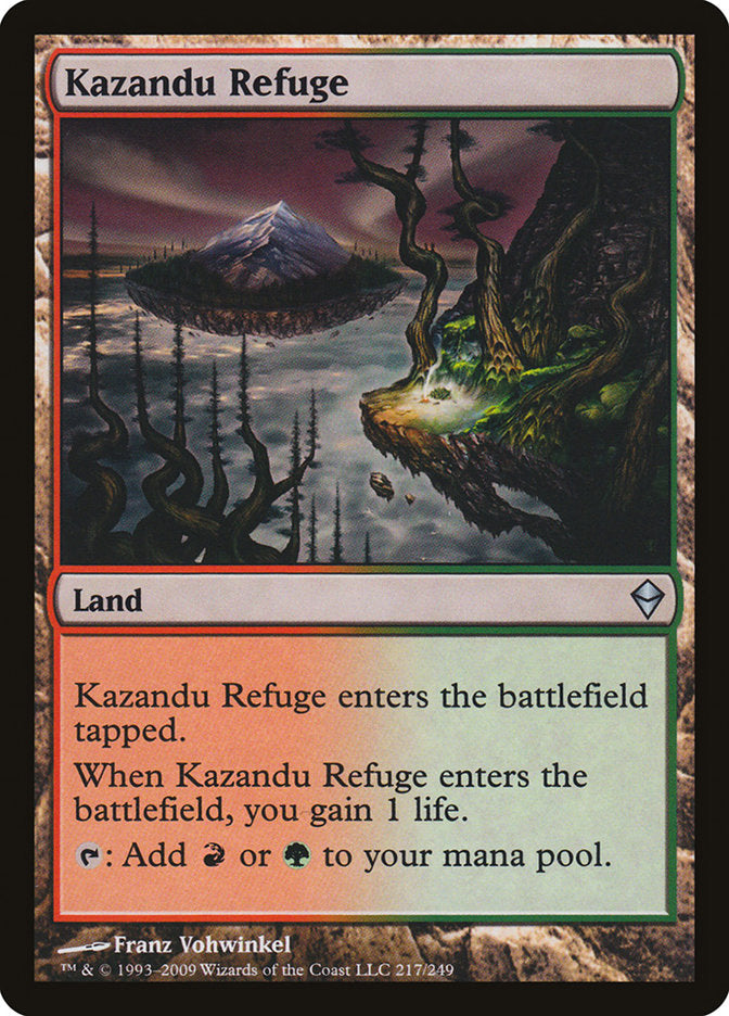 Kazandu Refuge [Zendikar] | Webway Games