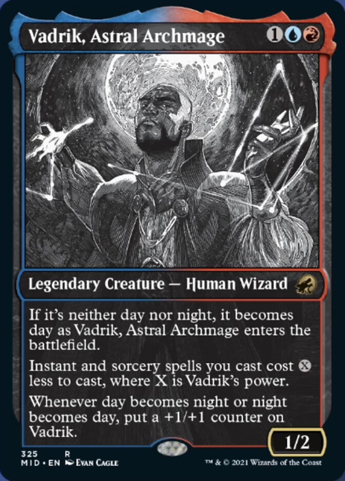 Vadrik, Astral Archmage (Showcase Eternal Night) [Innistrad: Midnight Hunt] | Webway Games