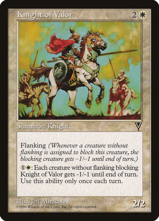 Knight of Valor [Visions] | Webway Games