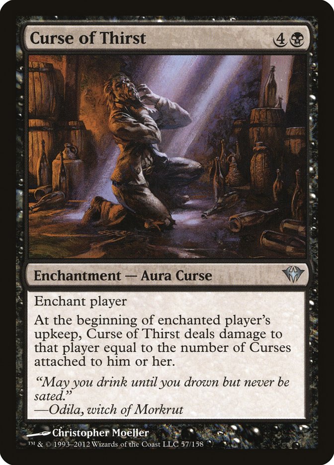 Curse of Thirst [Dark Ascension] | Webway Games