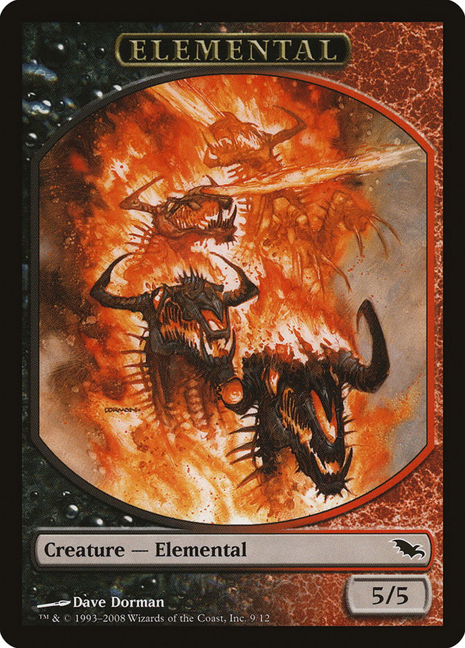 Elemental (9/12) [Shadowmoor Tokens] | Webway Games