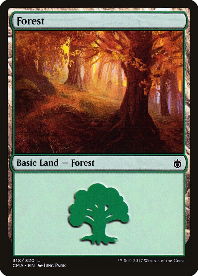 Forest (#318) [Commander Anthology] | Webway Games