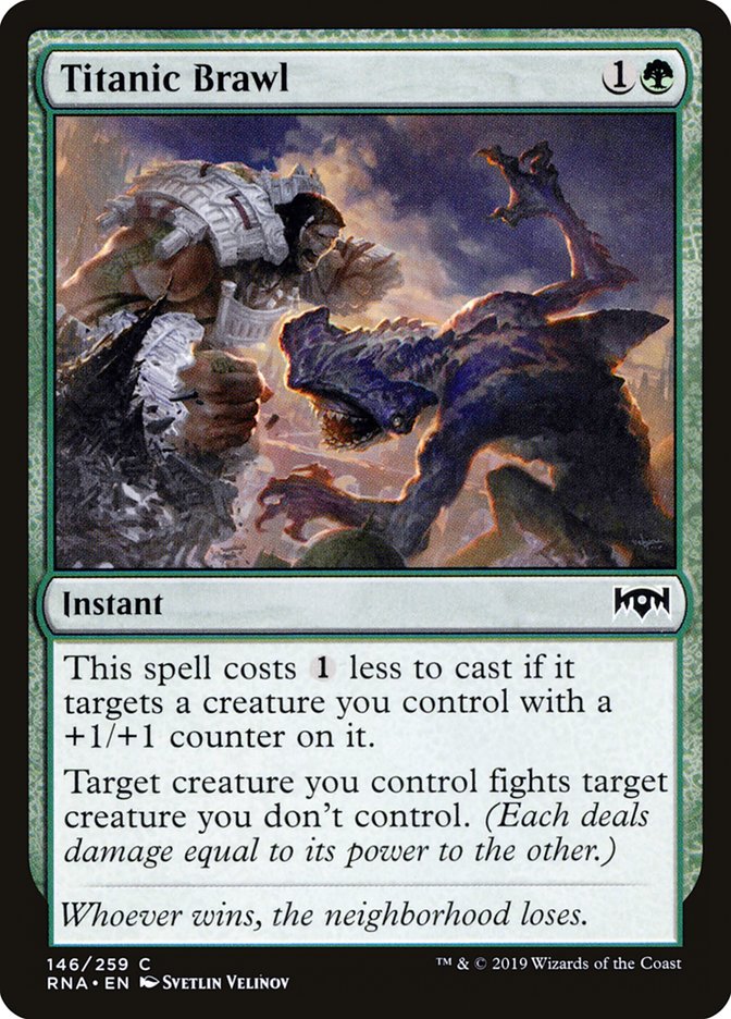 Titanic Brawl [Ravnica Allegiance] | Webway Games