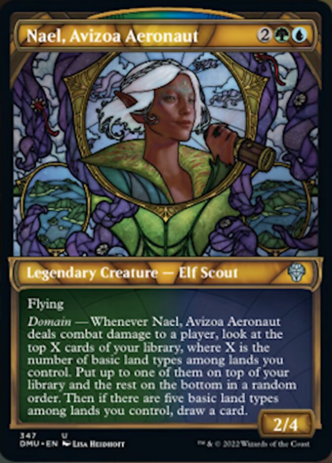 Nael, Avizoa Aeronaut (Showcase Textured) [Dominaria United] | Webway Games