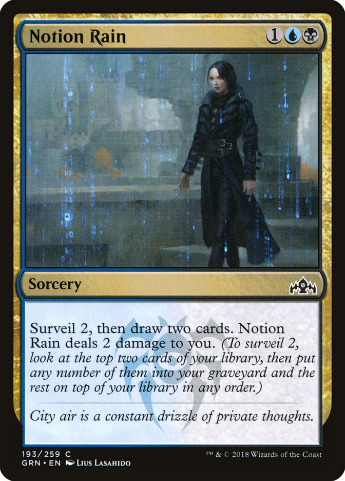 Notion Rain [Guilds of Ravnica] | Webway Games