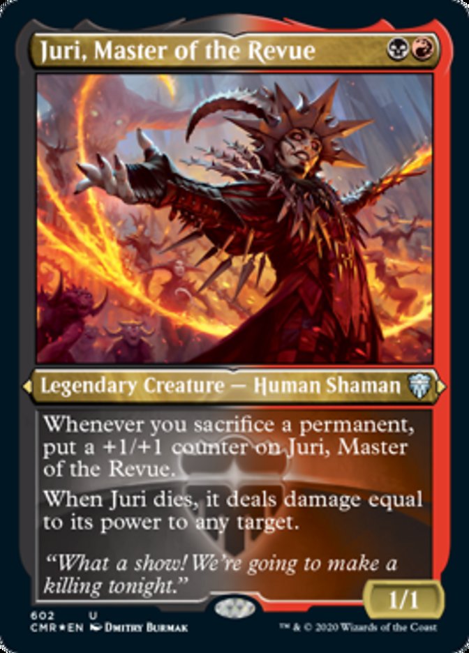 Juri, Master of the Revue [Commander Legends Etched] | Webway Games