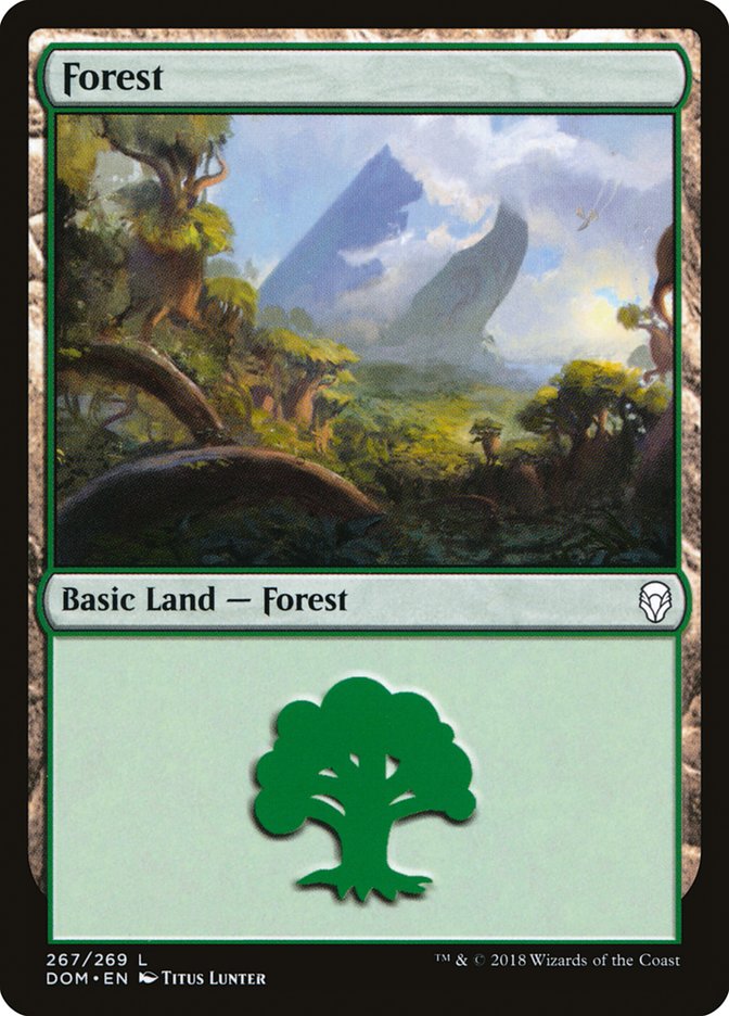 Forest (#267) [Dominaria] | Webway Games