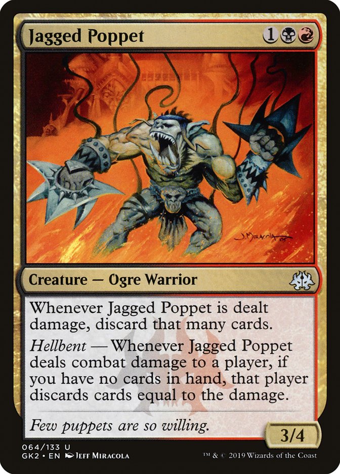Jagged Poppet [Ravnica Allegiance Guild Kit] | Webway Games