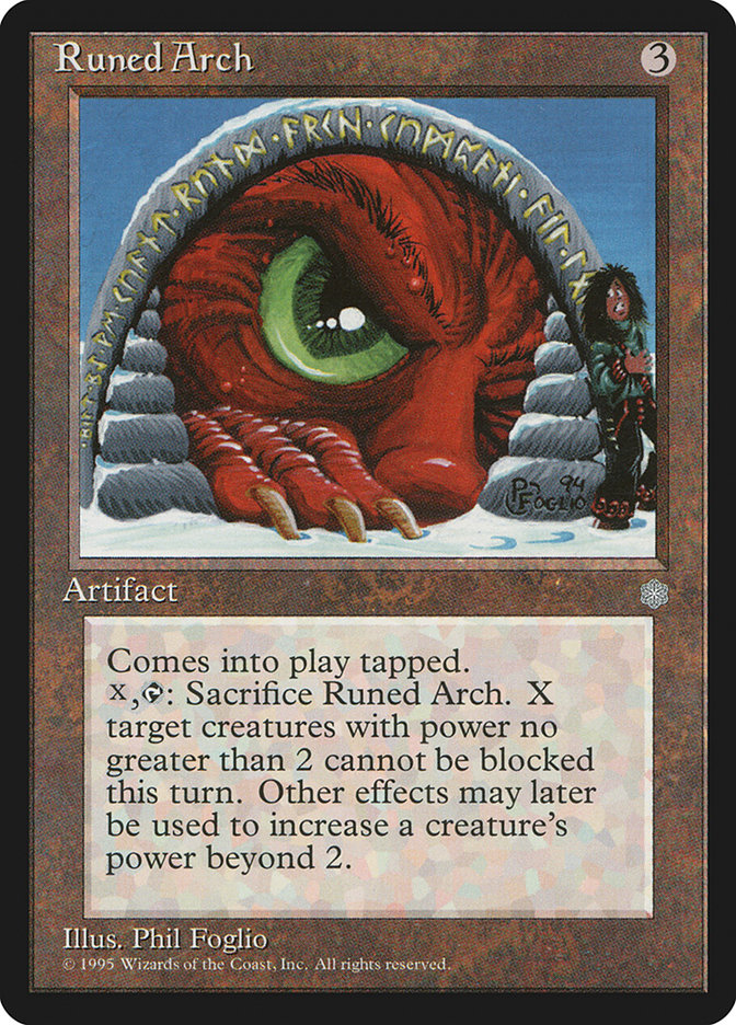 Runed Arch [Ice Age] | Webway Games