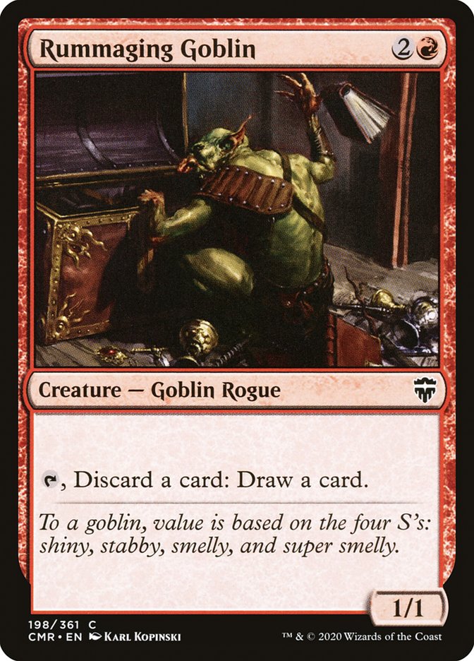 Rummaging Goblin [Commander Legends] | Webway Games