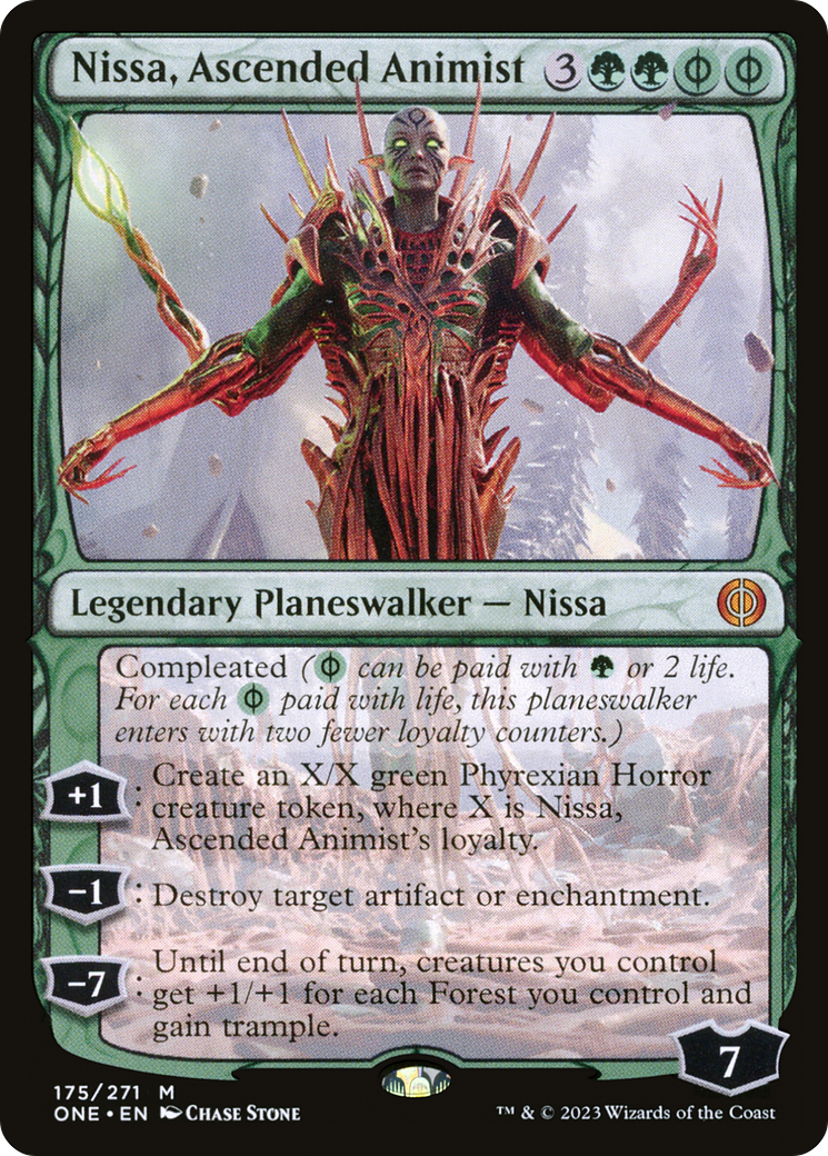 Nissa, Ascended Animist [Phyrexia: All Will Be One] | Webway Games