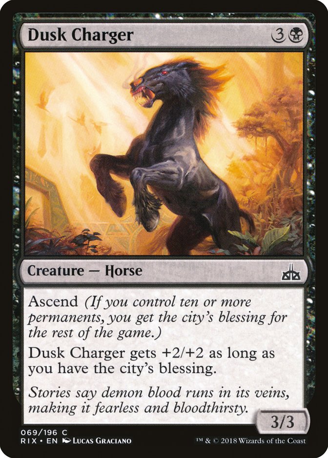 Dusk Charger [Rivals of Ixalan] | Webway Games