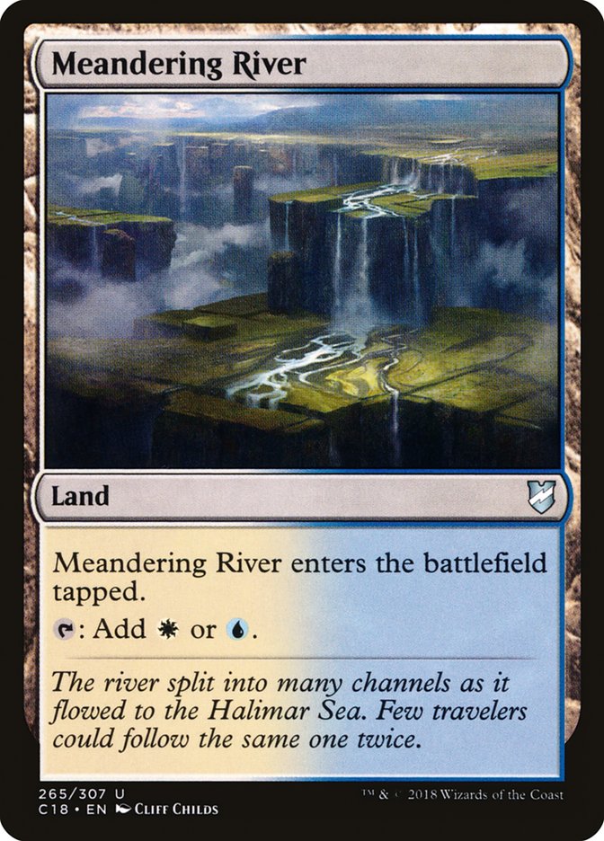 Meandering River [Commander 2018] | Webway Games