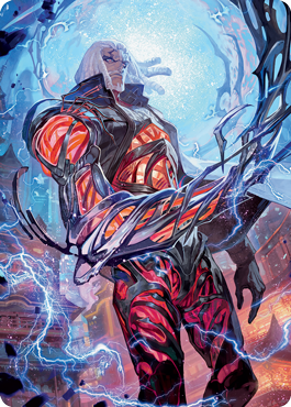 Tezzeret, Betrayer of Flesh Art Card [Kamigawa: Neon Dynasty Art Series] | Webway Games