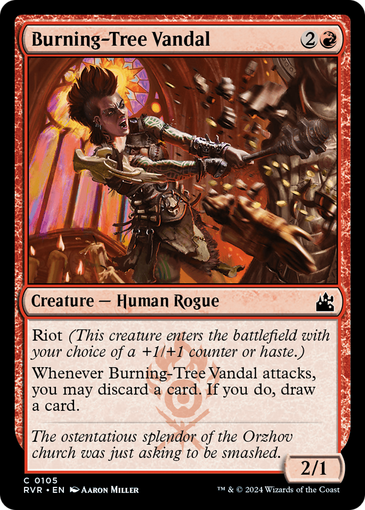 Burning-Tree Vandal [Ravnica Remastered] | Webway Games