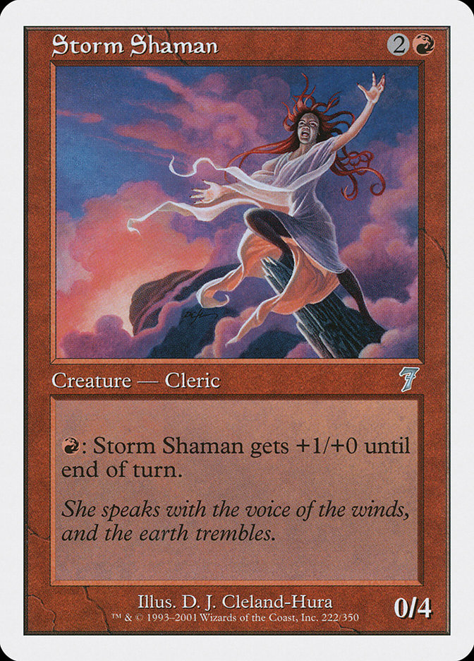 Storm Shaman [Seventh Edition] | Webway Games