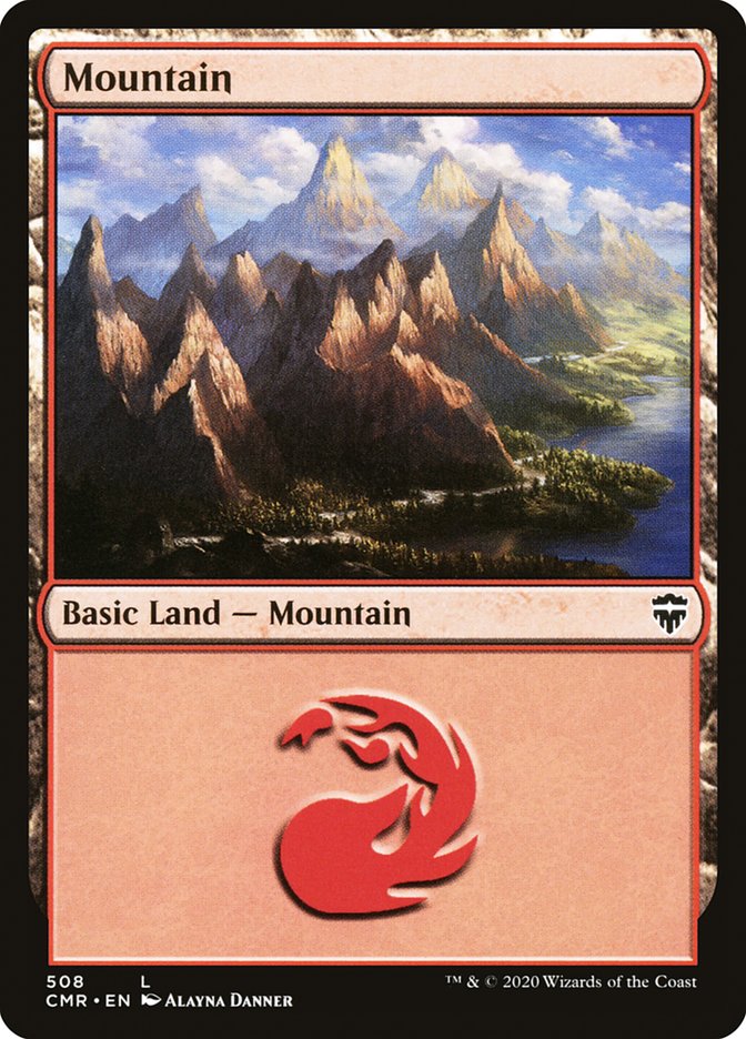 Mountain (#508) [Commander Legends] | Webway Games