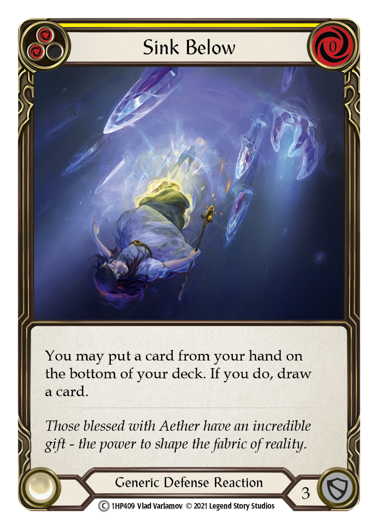 Sink Below (Yellow) [1HP409] | Webway Games