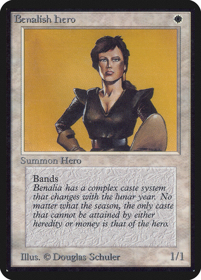 Benalish Hero [Limited Edition Alpha] | Webway Games
