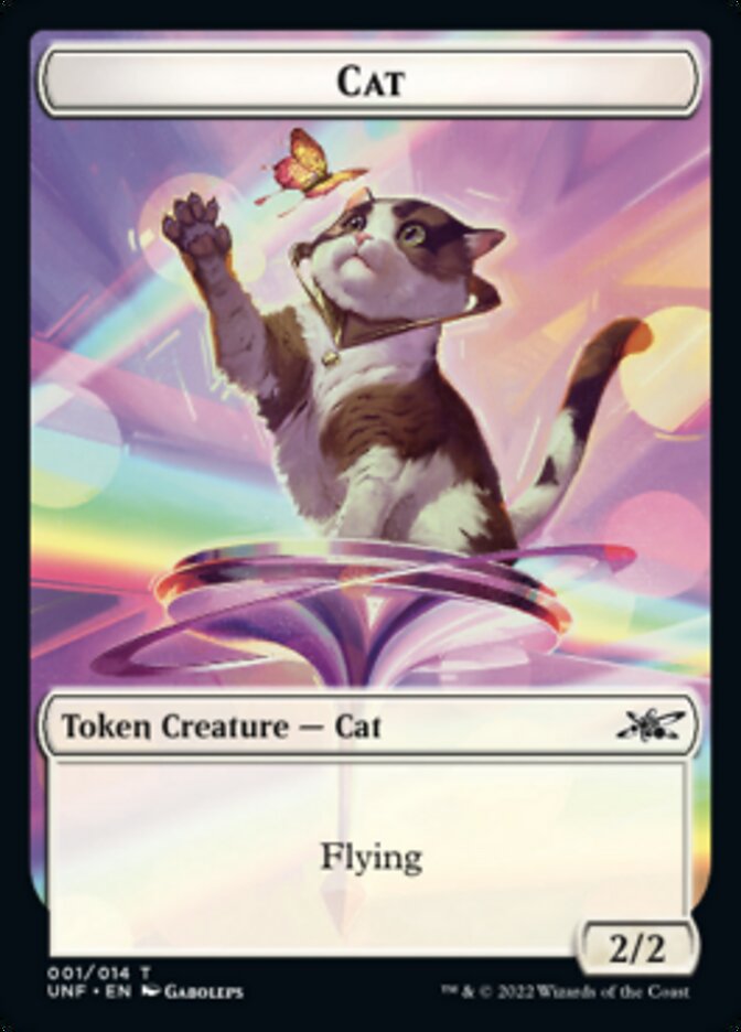 Cat Token [Unfinity Tokens] | Webway Games