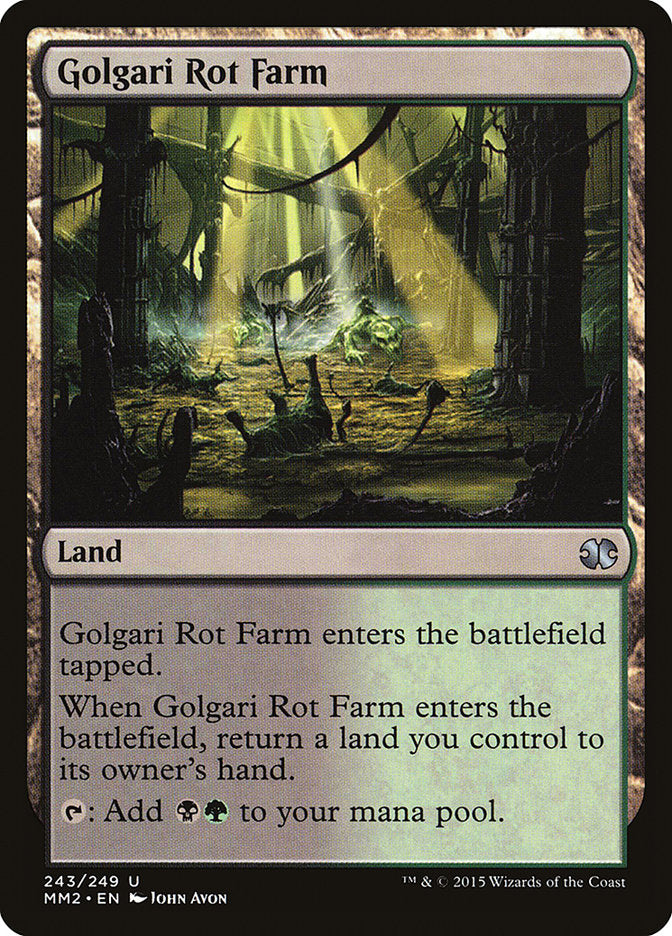 Golgari Rot Farm [Modern Masters 2015] | Webway Games