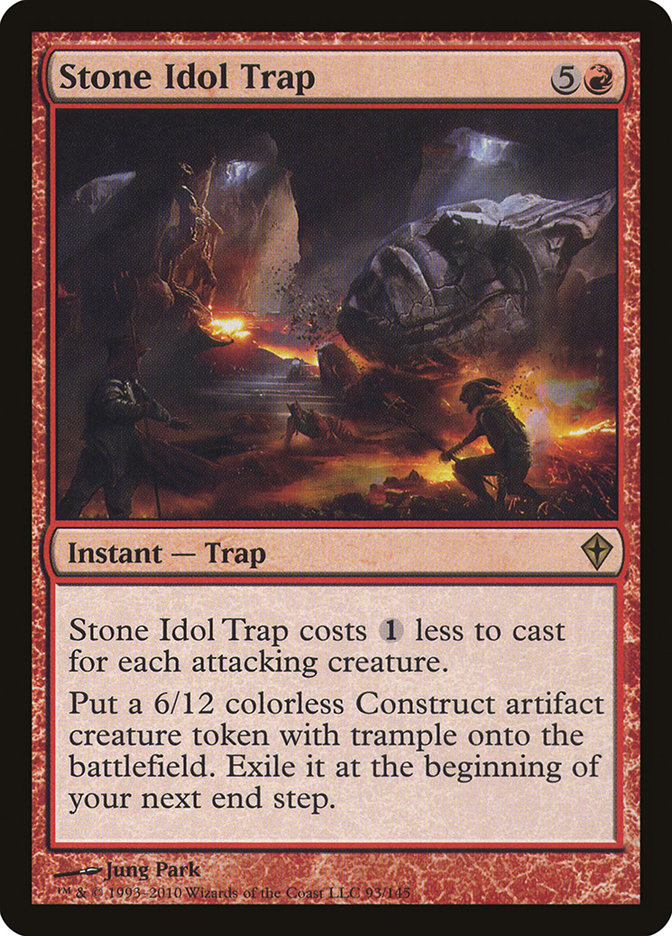 Stone Idol Trap [Worldwake] | Webway Games