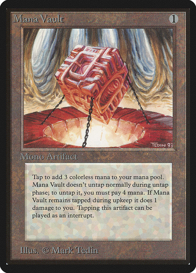Mana Vault [Limited Edition Beta] | Webway Games
