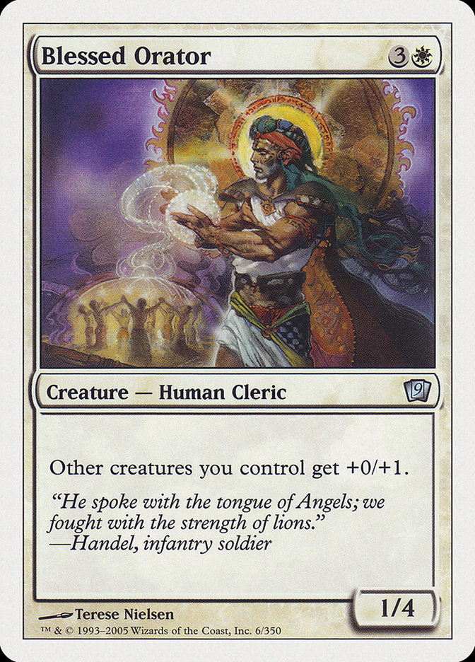 Blessed Orator [Ninth Edition] | Webway Games