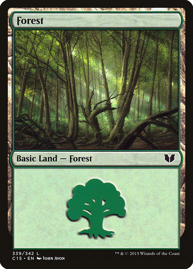 Forest (#339) [Commander 2015] | Webway Games