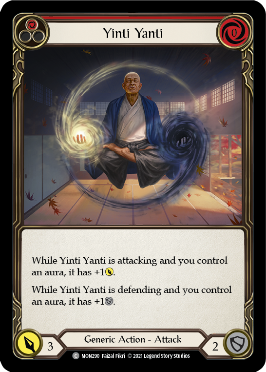 Yinti Yanti (Red) (Rainbow Foil) [MON290-RF] 1st Edition Rainbow Foil | Webway Games