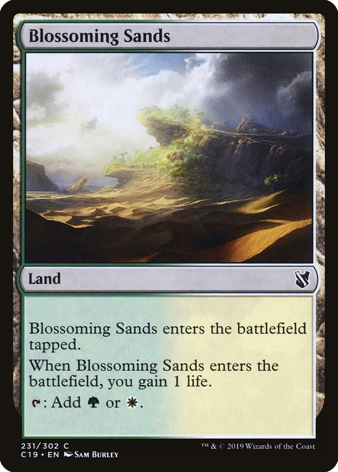 Blossoming Sands [Commander 2019] | Webway Games