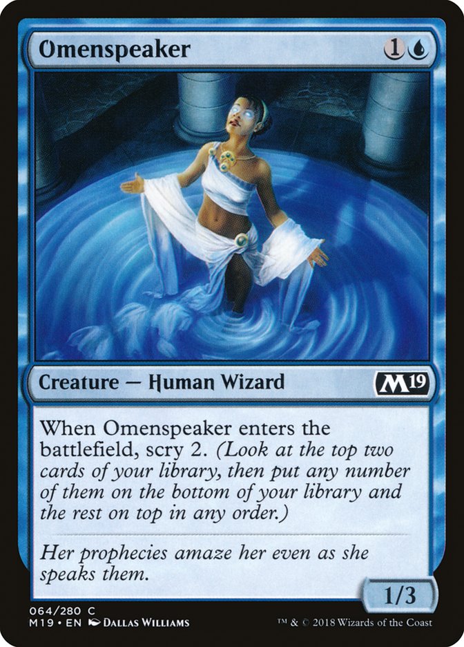 Omenspeaker [Core Set 2019] | Webway Games