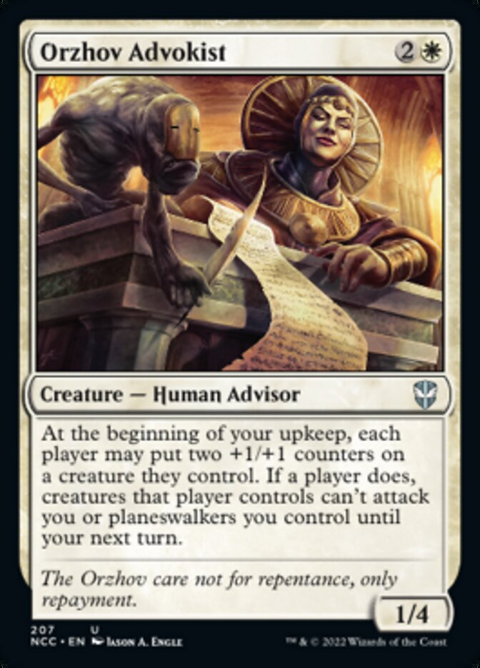 Orzhov Advokist [Streets of New Capenna Commander] | Webway Games