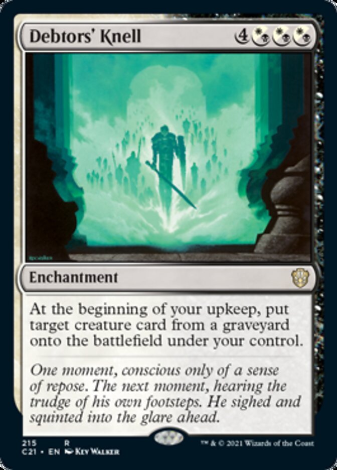 Debtors' Knell [Commander 2021] | Webway Games