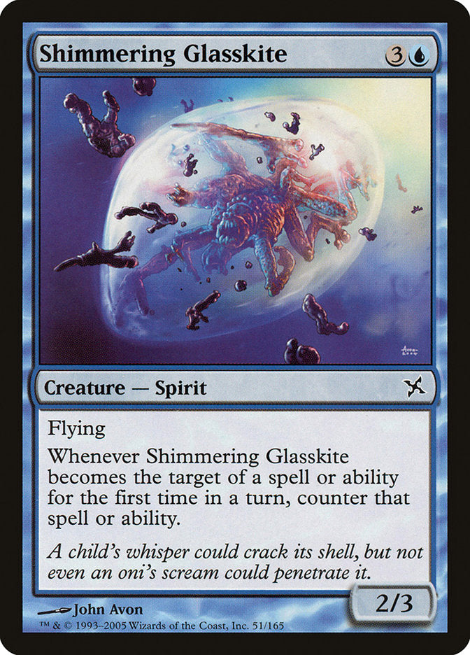 Shimmering Glasskite [Betrayers of Kamigawa] | Webway Games