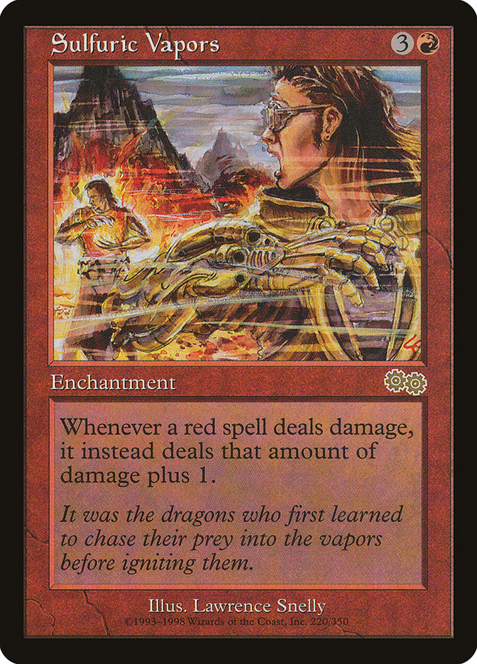 Sulfuric Vapors [Urza's Saga] | Webway Games